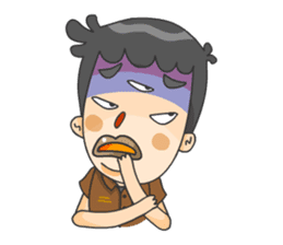 3 Eyed Boy sticker #10047676