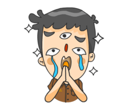 3 Eyed Boy sticker #10047677