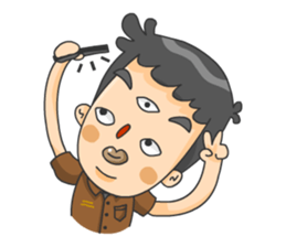 3 Eyed Boy sticker #10047678