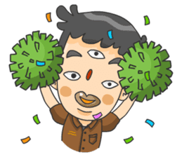 3 Eyed Boy sticker #10047679