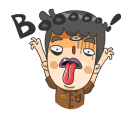 3 Eyed Boy sticker #10047680