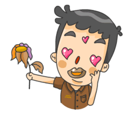 3 Eyed Boy sticker #10047683