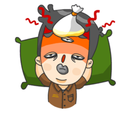 3 Eyed Boy sticker #10047684