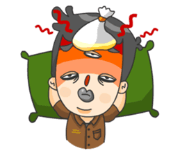 3 Eyed Boy sticker #10047684