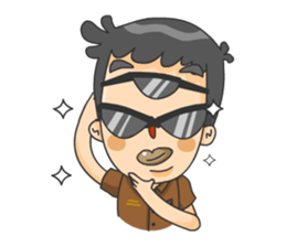 3 Eyed Boy sticker #10047686