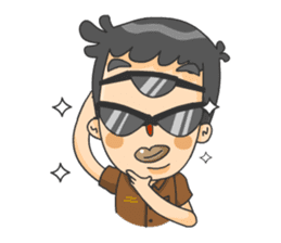 3 Eyed Boy sticker #10047686