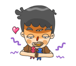 3 Eyed Boy sticker #10047687