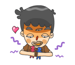 3 Eyed Boy sticker #10047687