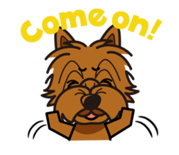 iinu - Norwich Terrier sticker #10047810