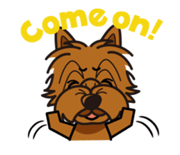 iinu - Norwich Terrier sticker #10047810