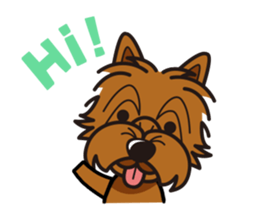 iinu - Norwich Terrier sticker #10047811