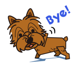 iinu - Norwich Terrier sticker #10047812