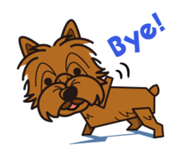 iinu - Norwich Terrier sticker #10047812