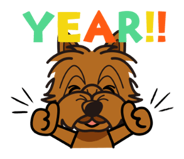 iinu - Norwich Terrier sticker #10047814