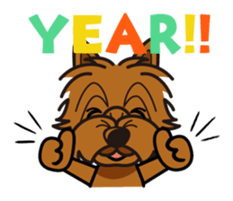 iinu - Norwich Terrier sticker #10047814