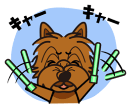 iinu - Norwich Terrier sticker #10047820