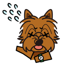 iinu - Norwich Terrier sticker #10047823