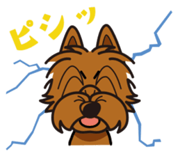 iinu - Norwich Terrier sticker #10047835