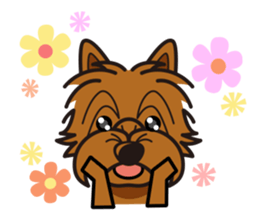 iinu - Norwich Terrier sticker #10047843