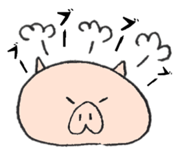 Kansai accent black cats sticker #10048317