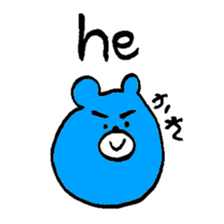 Oddy Bear_2 sticker #10048370