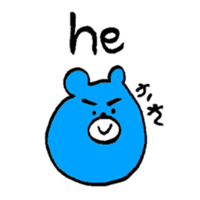 Oddy Bear_2 sticker #10048370