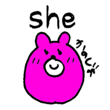 Oddy Bear_2 sticker #10048371