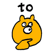 Oddy Bear_2 sticker #10048375