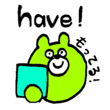 Oddy Bear_2 sticker #10048380