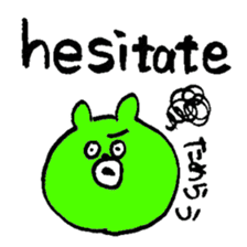 Oddy Bear_2 sticker #10048390