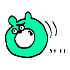 Oddy Bear_1 sticker #10048615