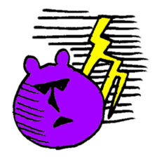 Oddy Bear_1 sticker #10048640