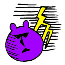 Oddy Bear_1 sticker #10048640