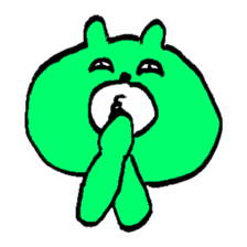 Oddy Bear_1 sticker #10048642