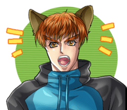 animal men's/English ver. sticker #10049291