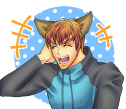 animal men's/English ver. sticker #10049292