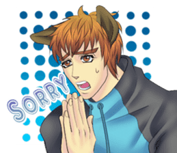 animal men's/English ver. sticker #10049293