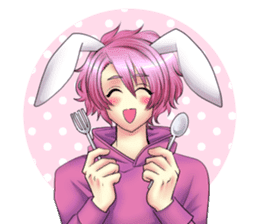 animal men's/English ver. sticker #10049300