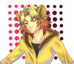 animal men's/English ver. sticker #10049304