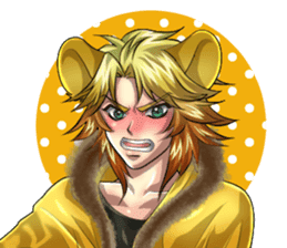 animal men's/English ver. sticker #10049306