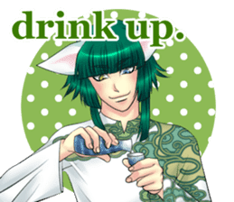 animal men's/English ver. sticker #10049311