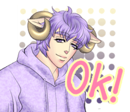 animal men's/English ver. sticker #10049316