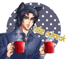 animal men's/English ver. sticker #10049321