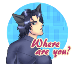 animal men's/English ver. sticker #10049322