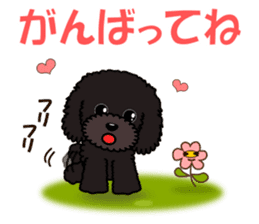 Pretty poodle(Spring) sticker #10049339