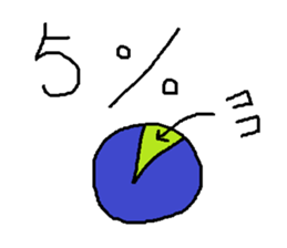 Infant writing word message20 sticker #10049698