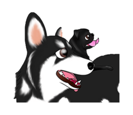 PUGZING&FRIENDS sticker #10050559