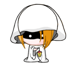 Ponytail girls sticker #10051044