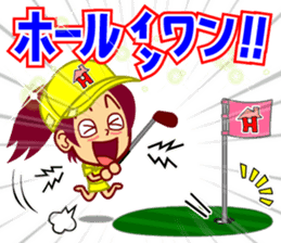 Home Supporter <GOLF> sticker #10051255