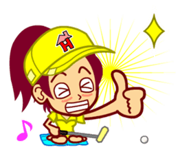 Home Supporter <GOLF> sticker #10051267